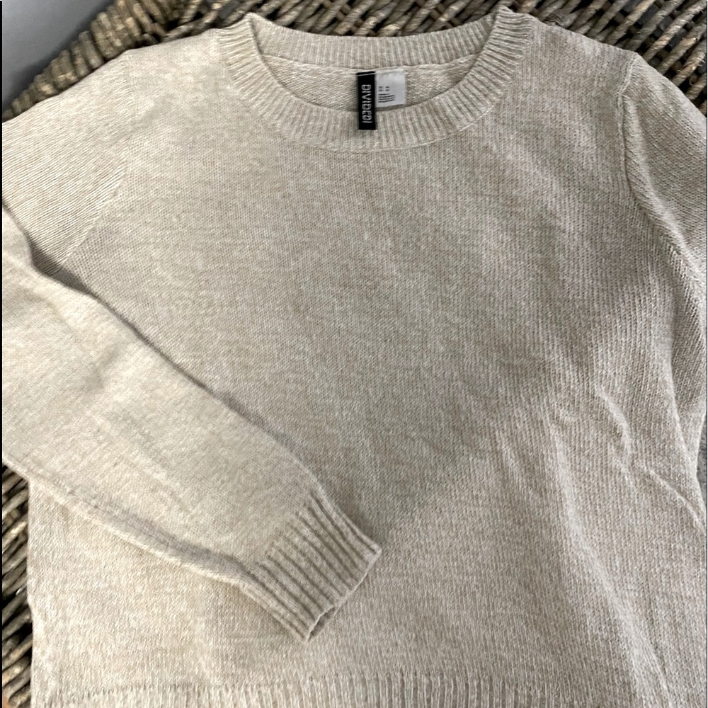 Soft Oatmeal Sweater - Picture 3 of 5